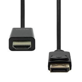 ProXtend Cable DisplayPort 1.2 a HDMI 1.4 Soporte 4K@30Hz, Transmisión Video/Audio, Conector con Cierre, 3 Metros ProXtend Cable DisplayPort 1.2 a HDMI 1.4 Soporte 4K@30Hz, Transmisión Video/Audio, Conector con Cierre, 3 Metros