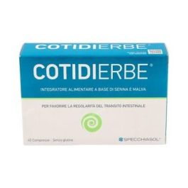 SPECCHIASOL Cotidierbe Suplemento con Sena, Malva y Canela para Tránsito Intestinal y Gases, 45 Comprimidos Precio: 8.5000003. SKU: B143TPC2LN