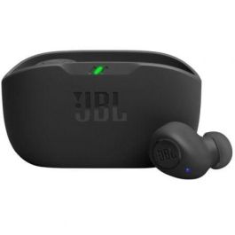 JBL JBLVBUDSBLK Auriculares Bluetooth Vibe Buds Negros True Wireless Sonido Deep Bass 32h Autonomía Estuche Carga IP54 Manos Libres Precio: 56.50000015. SKU: B14NPW8EHA