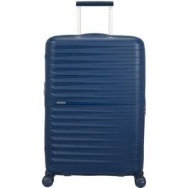 Maleta Mediana American Tourister FastForward Spinner Expansible 68cm/ 68x46x30cm/ 4 Ruedas/ Azul Marino Precio: 117.69000023. SKU: B1ED88QF6V