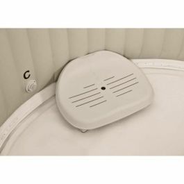Intex Asiento PURE SPA Jacuzzi para PureSpa, Ajuste Altura 7.5/15cm, Protección Pies, 47x36x22cm
