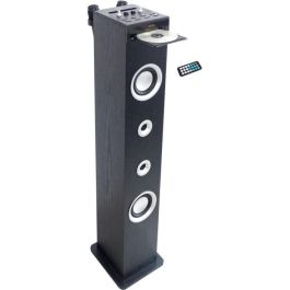 Inovalley HP49CD - Torre de sonido Bluetooth - Reproductor de CD y función Karaoke - 100W - Radio FM - Puerto USB - Entrada auxiliar - Negro Precio: 118.49999964. SKU: S7165921