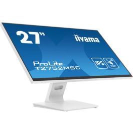 Monitor Iiyama 27" White Bonded Pcap 10P Touch, 1920X1080, Ips-Panel, Flat Bezel Free Glass Front, Hdmi, Displayport, 360Cd/M² (With Touch), Usb Hub 2X 3.2, Speakers (T2752MSC-W1) Precio: 416.49999996. SKU: B12M573QW2