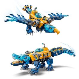 Lego Submarino Cocodrilo Dreamzzz 71512 Set de Construcción con 1107 Piezas para Niños +8 Años