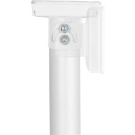 Vivolink Soporte Techo Proyector Ajustable 60.5-90.5cm, Inclinable, 35 kg Carga, para Proyectores 130-470mm, Blanco