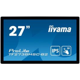 iiyama TF2738MSC-B2 Monitor Táctil de 27 Pulgadas Full HD LED IPS con HDMI, DVI y DisplayPort