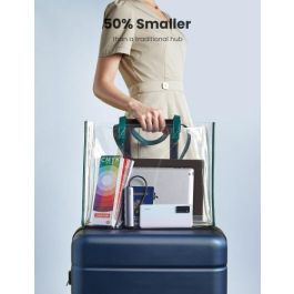 UGREEN 10919 Base para Portátil y Replicador de Puertos, USB 3.2 Gen 1 Type-C, Gris