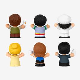 Little People Hph05 - Pack 6 Figuras Coleccionables Friends: Ross, Rachel, Chandler, Monica, Joey y Phoebe