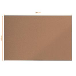 Pizarra Corcho Nobo Essence Marco Aluminio 1800x1200 mm