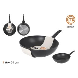 Sartén Wok 28 cm Aluminio Forjado 3.0 mm Masterchef (6 Unidades) Precio: 125.88999962. SKU: B1FQAZBEX8