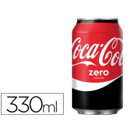 Coca-cola Refresco Zero Lata 330 ml Precio: 1.49999949. SKU: S4610302