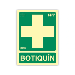 Archivo 2000 Señal Botiquín 224x300 PVC Verde
