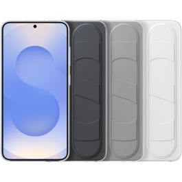 SAMSUNG Funda Standing Grip para Galaxy S25 Blanca