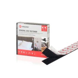 Velcro® Cinta de Cierre Adhesiva de Gancho y Bucle Negra 20 mm x 5 m Precio: 18.58999956. SKU: B14NBL44ZS