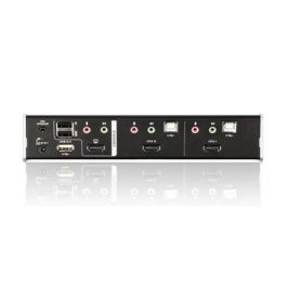 Aten CS1792 Switch KVMP HDMI/Audio USB de 2 Puertos, Compatible con Dolby True HD y DTS HD Master Audio