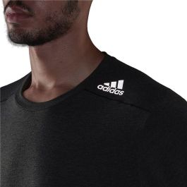 Camiseta de Manga Corta Hombre Adidas M D4T Negro