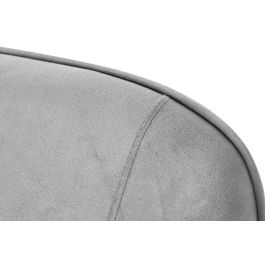 Butaca DKD Home Decor Gris Negro 66 x 76 x 59 cm Butaca DKD Home Decor Gris Negro 66 x 76 x 59 cm
