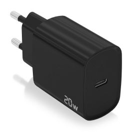 AISENS - CARGADOR USB-C PD3.0 1 PUERTO 1xUSB-C 20W, NEGRO Precio: 4.49999968. SKU: B14JH43N2J