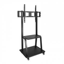 Tooq Soporte TV suelo con ruedas para pantallas de 37" a 100", hasta 150 kg, ajuste de altura, negro Precio: 236.8900006. SKU: S0221177