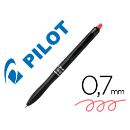 Pilot Frixion Ball Plus 0.7 Bolígrafo Tinta Borrable Rojo Set 10 Unidades 0.7mm (Set de 10)