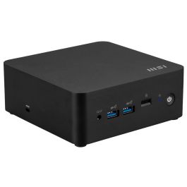 Msi Cubi NUC Barebone Mini PC Intel Core 3 100U | Soporta 64GB DDR5 5200MHz | NVMe M.2 | Wi-Fi 6E | Thunderbolt 4