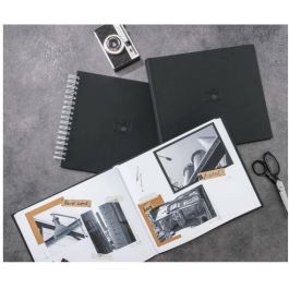 Hama Signs Buch-Album 28x24 50 weie Seiten. schwarz 7299
