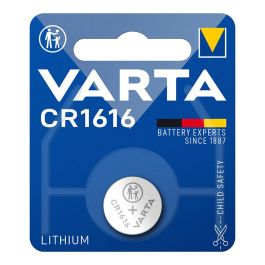 Varta CR1616 Pila Botón Litio 3V Ø16,0 x 1,6 mm Blister 1 ud Precio: 1.9499997. SKU: S0429863