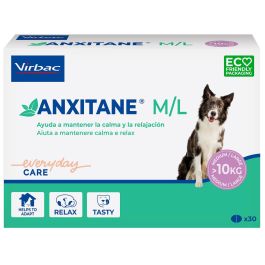 Virbac Anxitane M-L 30 Comprimidos Masticables para Perros y Gatos Precio: 32.6900002. SKU: B166V3HK3A