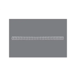 Gbc Espiral Wire-o 5 7,9 mm Paso 3:1 Capacidad 70 Hojas Color Blanco Caja 100 Unidades Precio: 16.6496. SKU: B1H38XM5NW
