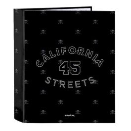 Carpeta de anillas Safta California Negro A4 27 x 33 x 6 cm Precio: 5.50000055. SKU: B1JK2FEE87