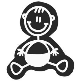 Adhesivo Familia Bebé Niño para Coche | Vinilo Decorativo Personalizable Ventana Exterior Automóvil | Elige tu Orden y Posición ADH06683 Precio: 4.90000027. SKU: S3700050