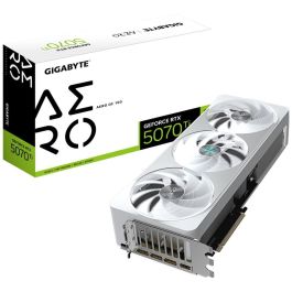 GIGABYTE GV-N507TAERO OC-16GD GeForce RTX 5070 Ti AERO OC Tarjeta Gráfica 16GB GDDR7 PCI-E 5.0 WINDFORCE 8K HDMI DP
