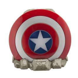 Ekids Altavoz Bluetooth Marvel Capitán América con Efectos de Luz, Música sin Cables