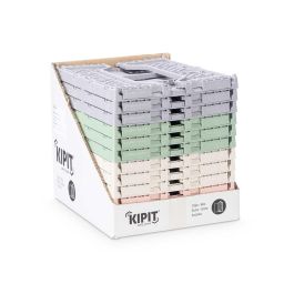 Caja Plegable Multiuso Kipit 15L, 40x30x15 cm, Colores Surtidos (12 Unidades) Caja Plegable Multiuso Kipit 15L, 40x30x15 cm, Colores Surtidos (12 Unidades)