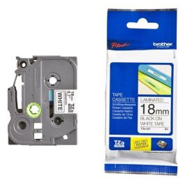 BROTHER Cinta laminada blanco/negro 18mm Precio: 16.89000038. SKU: B15JG2EHMP