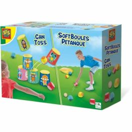 Ses Creative Juego Bolas Petanca Chamboule-tout Soft - Interior y Exterior - Portátil con Bolsa de Almacenamiento Precio: 36.49999969. SKU: S7172062