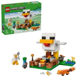 Lego Minecraft Juego de Construccion La Granja de Gallinas, Edad minima recomendada: 8 meses