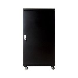 MicroConnect Armario Rack 19" 22HU 600x600 mm Negro con Puerta Frontal Cristal Templado Ahumado, Ruedas y Patas Regulables MicroConnect Armario Rack 19" 22HU 600x600 mm Negro con Puerta Frontal Cristal Templado Ahumado, Ruedas y Patas Regulables