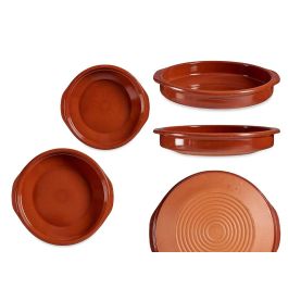Cazuela Redonda La Dehesa 34 cm - Barro Refractario Color Miel (7 Unidades) Precio: 37.50000056. SKU: B15V34GAAG