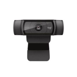 Logitech C920e Webcam HD 1080p para Videollamadas, Enfoque Automático, Micrófonos Integrados, Tapa de Privacidad y 78° FOV