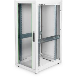 Digitus Armario Red Dynamic 26HE 1342x600x800mm Gris, Rack Independiente, Puerta Vidrio, Capacidad 600 kg