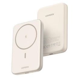 UGREEN 25207 Batería Externa 5000 mAh Cargador Inalámbrico Magnético PD15W USB-C Negro