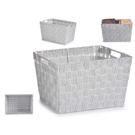Cesta de Tela Kipit Grande Blanco 35x20x25 cm - Poliéster, 10 litros (12 Unidades) Precio: 58.49999947. SKU: S3609131