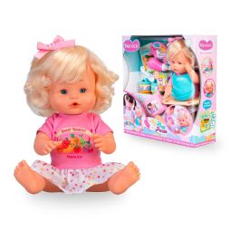Famosa Nenuco Mi Primera Papilla Muñeco 35 cm. El Muñeco Nenuco que Come su Primera Papilla, Incluye Muchos Accesorios. Edad 3-6 Años. Precio: 42.78999956. SKU: B15LN9KR97