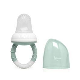 KioKids Alimentador Antiahogo Silicone Red para Niños +6 Meses Color Salvia