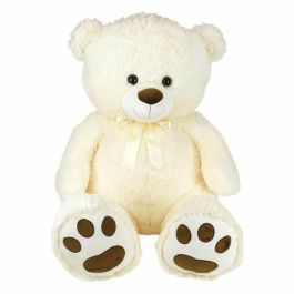 Jemini JEM3298061008814 Peluche Oso Crema con Lazo +/- 100 cm - Gran oso crema de 1 metro, irresistiblemente suave