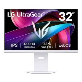 LG Smart Monitor Gaming 32G810SA-W 32" 4K UHD 144Hz 1ms IPS Smart TV Blanco
