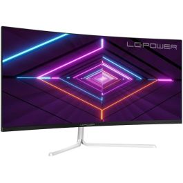 LC-Power LC-M34-UWQHD-100-C-V3 Monitor Curvo 34" UltraWide QHD VA 100Hz 6ms Blanco
