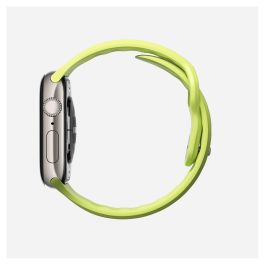 Nomad - Correa Tempo Band de Caucho para Apple Watch 41mm / 42mm, Verde Lumen, 18mm, Ajustable y Resistente al Agua