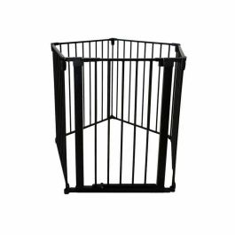 Nordlinger Pro Cortafuegos plegable con portillo para chimeneas y estufas - protección contra incendios